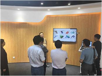 Maanshan meteorological Bureau visit WideSight for academic exchanges